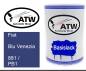 Preview: Fiat, Blu Venezia, 881 / PB1: 500ml Lackdose, von ATW Autoteile West.